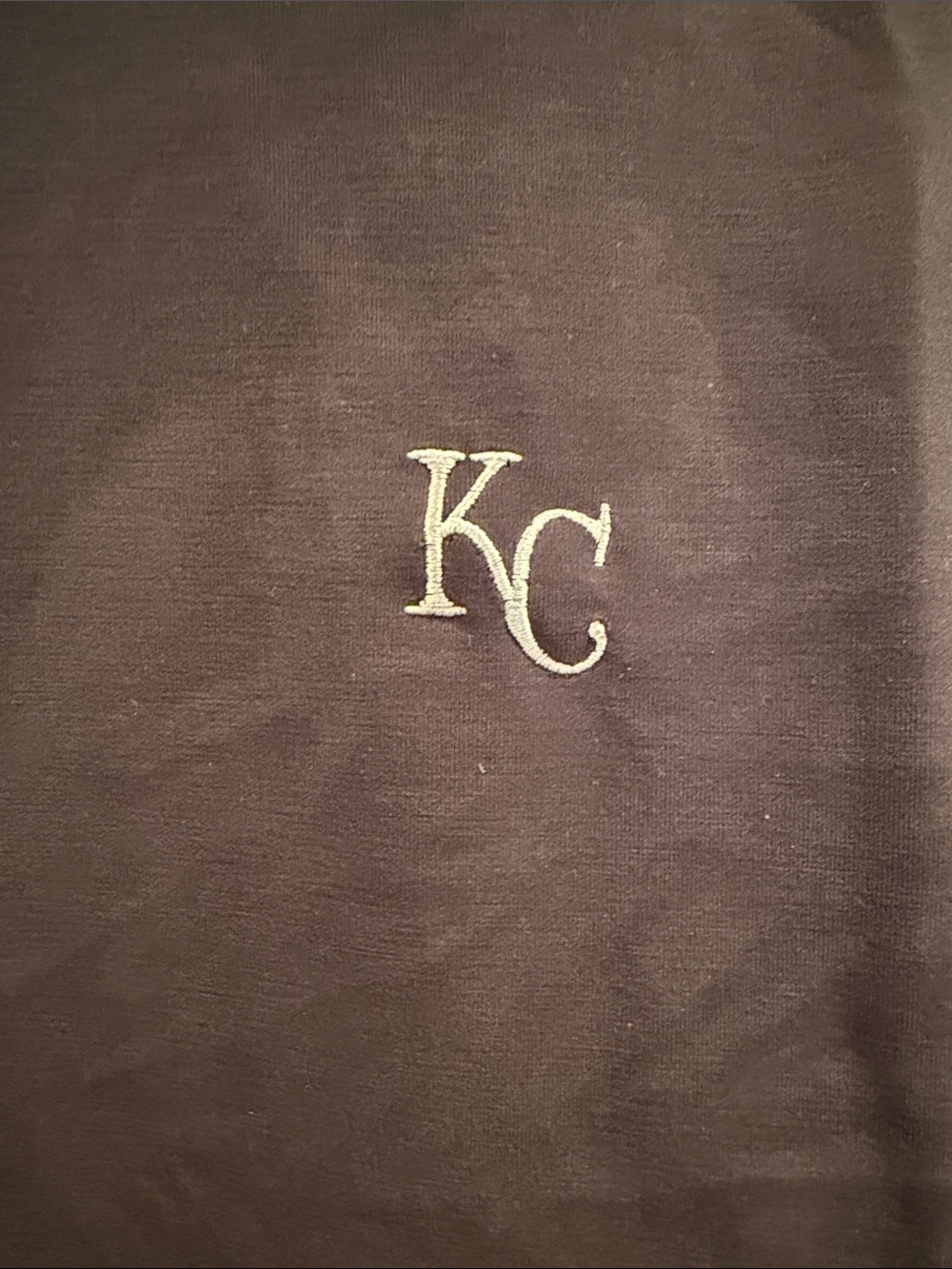 KC Embroidered Lululemon Softstreme Oversized Crewneck Sweatshirt - Charcoal - Picture 4 of 9